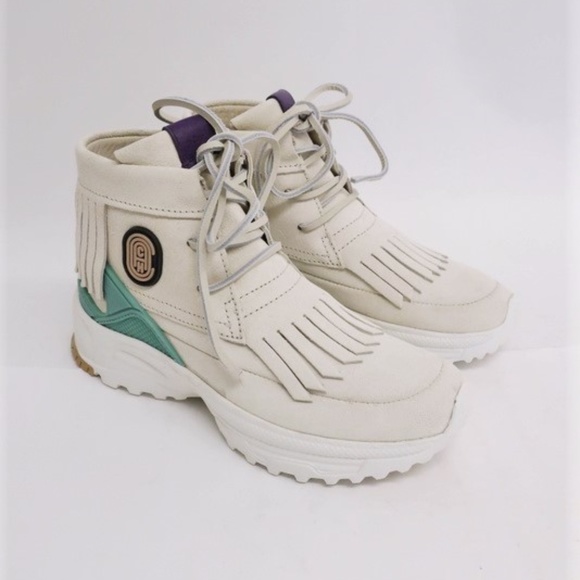 Coach Shoes - Coach Fringe Moccasin Sneaker High Top
